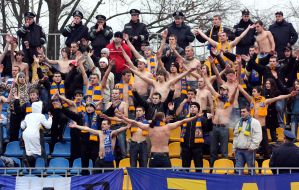 FC ”Zakarpatye” (Uzhgorod) fans
