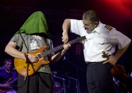 Emir Kusturica and Dejan Sparavalo