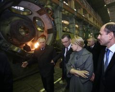 Yulia Timoshchenko and Viktor Sybbotin