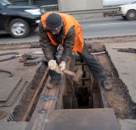 Road service’s employe