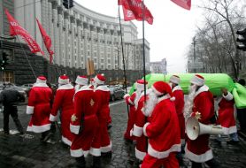 Protest action participants