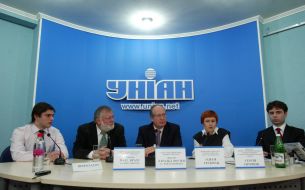 Press-conference participants