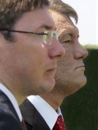 Yury Lutsenko and Viktor Yushchenko