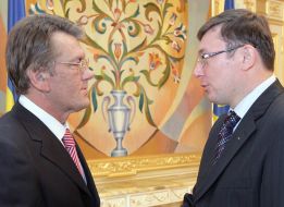 Viktor Yushchenko and Yury Lutsenko