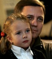 Nikolay Katerinchuk with daughter Sifiya-Nikkol