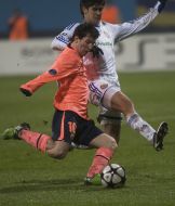 Leandro Almeida and Lionel Messi