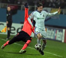 Artyom Milevskiy and Gerard Pique