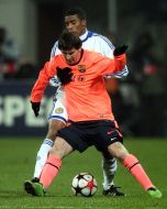 Betao and Lionel Messi