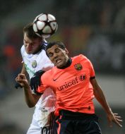 Андрій Ярмоленко та Даніел Алвес