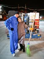 Sergey Kristovskiy and Irina Slutskaya