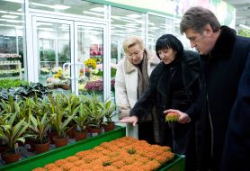 Vera Ulyanchenko, Viktor Yushchenko and Galina Gerega