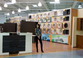 Salesman of one of departments