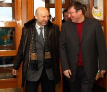 Александр Турчинов и Юрий Луценко