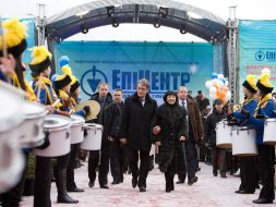 Aleksandr Gerega, Viktor Yushchenko and Galina Gerega