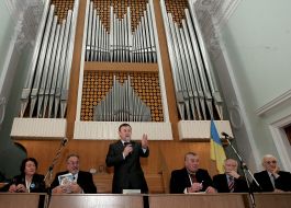 Members of presidium of constituent conference