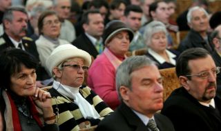 Участники учредительной конференции областной организации УНС