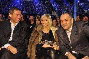 Viktor Pinchuk and Yelena Franchuk