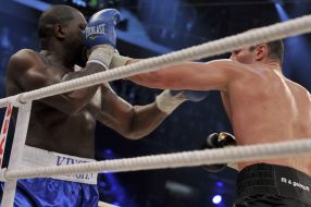 Vitaliy Klichko and Kevin Johnson