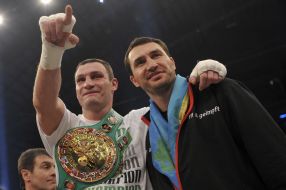 Vitaliy and Vladimir Klichko