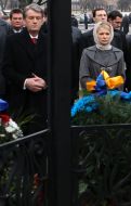 Viktor Yushchenko and Yulia Timoshenko
