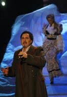 Eva Bushmina and Valeriy Meladze