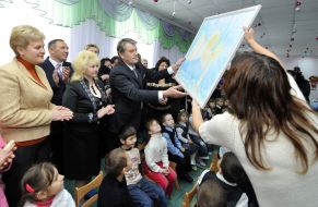 Opening ceremony of nursery school