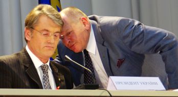 Nikolay Zhulinsky and Viktor Yushchenko