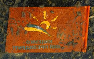 Flag of ”Nasha Ukraine”