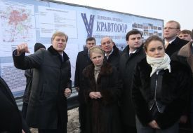 Yuliya Timoshenko, Nataliya Korolevskaya and Vadim Gurzhos