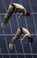 Учасники кубка України зі стрибків у воду