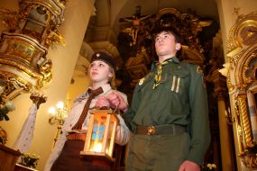 Ukrainian scouts