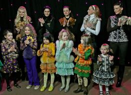 Participants of fashion show