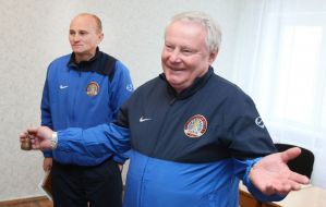 Yuriy Kindzerskiy and Algimantas Lyubinskas