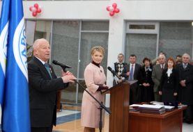 Semen Potashnik and Yuliya Timoshenko
