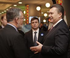 Viktor Yanukovich and Dmitry Tabachnik
