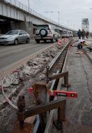 Passing part of weir of Dnieper Hydroelectric Station