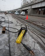 Passing part of weir of Dnieper Hydroelectric Station