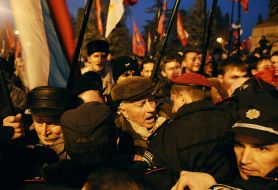 Сотрудники милиции