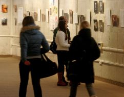 Visitors of exhibitoin