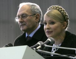 Yuliya Timoshenko and Vladimir Novitsky