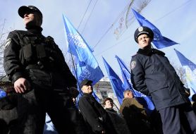 Сотрудники милиции