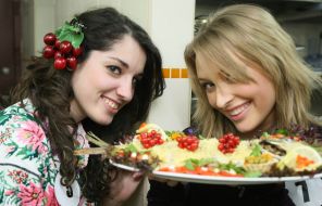 Marta Blinda and Nataliya Gayduk