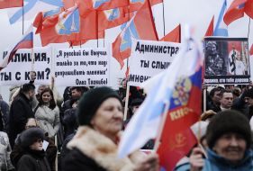 Participants of picket