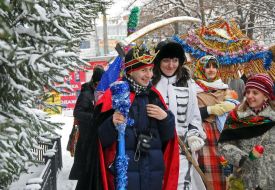 Participants of the Nativity play