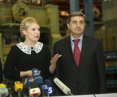 Yulia Timoshenko and Tariel Vasadze