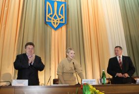 Anatoliy Grytsyuk and Yulia Timoshenko