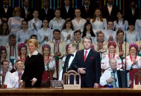 Viktor Yuschenko and Raisa Bogatyrova