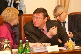 Lyudmila Denisova and Yury Lutsenko