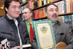 Vitaly Kapranov, Vitaly Chernyakhovsky and Yaroslav Bystrushkin