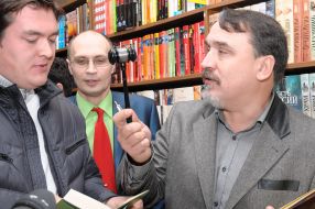 Vitaly Kapranov, Vitaly Chernyakhovsky and Yaroslav Bystrushkin